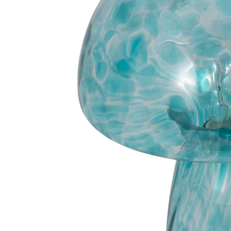 Lampe champignon tachetée 11 po, écume de mer