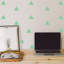 Triangle Glow in Dark Wall Sticker