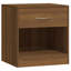 Doraville 1 Drawer Bedside Table-87842793