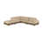 Tissu chenille beige est en rupture de stock