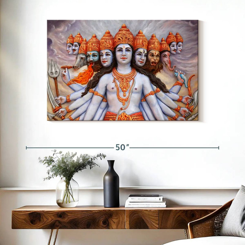 Vishvarupa, 26" H x 39" W