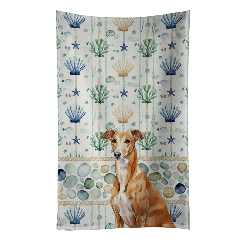 Serviette de cuisine Red Greyhound, Lévrier rouge