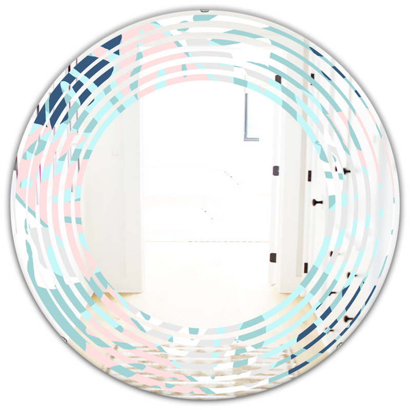Miroir mural Wave, H 24 po x l 24 po