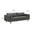 Gateshead Velvet Sofa-363001751