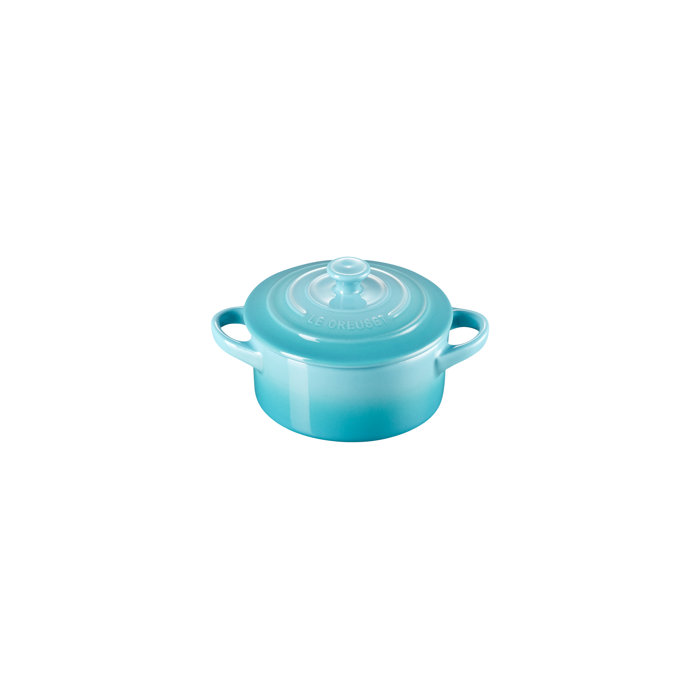 Le Creuset Stonware 8 oz. Mini Round Cocotte with Lid & Reviews | Perigold