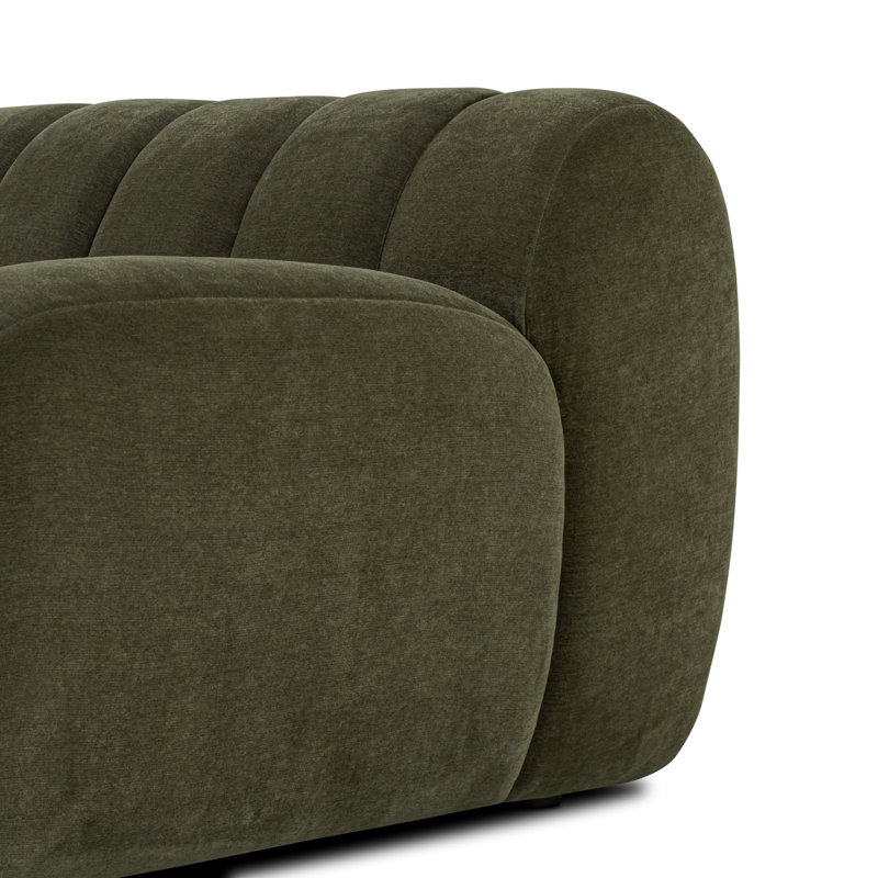 Carina Sofa, Malmo Olive Velvet