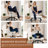 Olamide 25.8" Wide Modern Upholstered Ergonomic Cross Chair With Adjustable Height, ADHD Desk Kneelingchair For Yoga Office-178790424