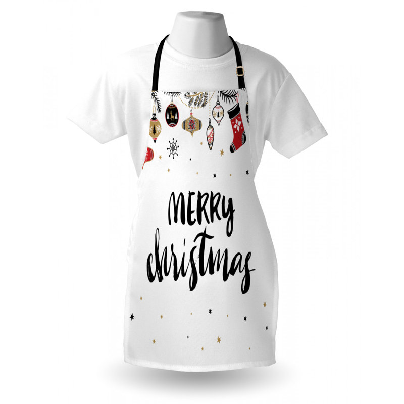 Christmas Bib Apron