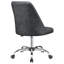 et chaise de bureau réglable chromée-552878535