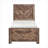 Bed Frame Compact Twin Size Contemporary Rich Brown Finished Wood Panel Bedroom Furniture For Standard Twin Mattresses-645114192-645114197