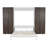 Queen Murphy Wall Bed with Storage Cabinets – Space-Saving Foldable Guest Bed, Espresso-667848335