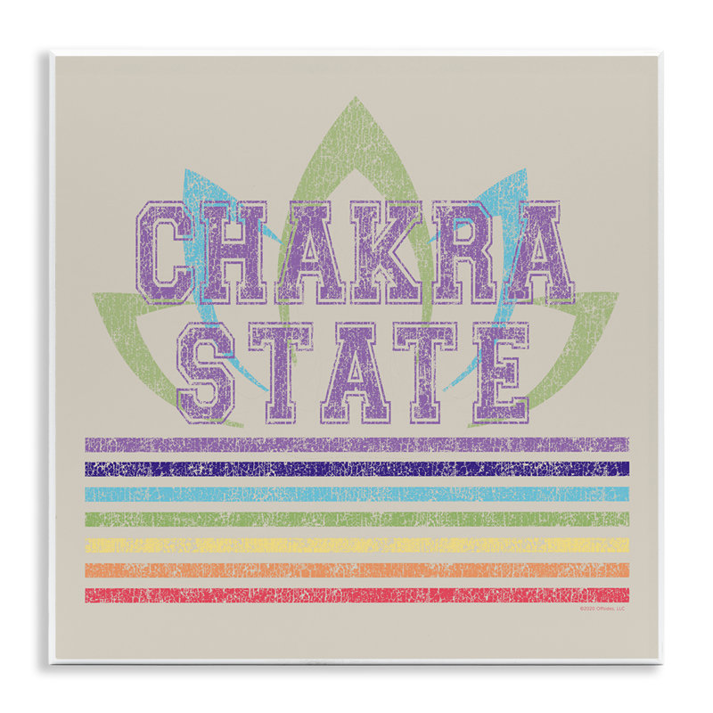 Art rétro sur plaque, Chakra State
