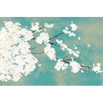 Side Bloom 2 - Wrapped Canvas Painting