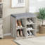 5 Pair Shoe Storage Bench