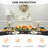 2 Pack Table Cover Fitted Rectangular Tablecloth Stretchable Fabric Lycra Table Cloth 6 Ft Wrinkle-Free For Party Tradeshows Banquet Weddings Cocktail-433516375