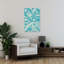 Reproduction d'art mural abstrait géométrique Mid Mid Century-129965445