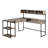 Giordano L-Shaped Metal Base Computer Desk-1128500580