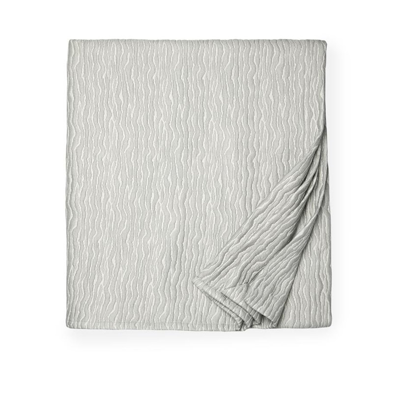Ondate Coverlet, Titanium, King Coverlet