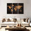 «World Map Aged World Map XXXIV», ensemble de 3 pièces sur toile par Finnian P-93061390