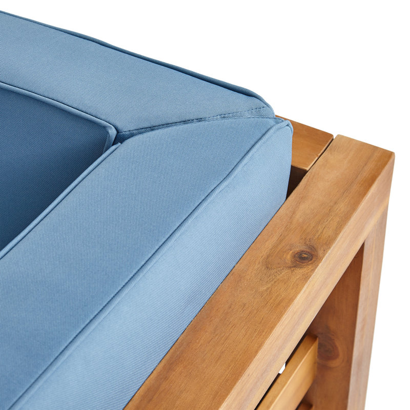 Chaise club Oana, Blue