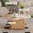 Modern creative mobile lift coffee table