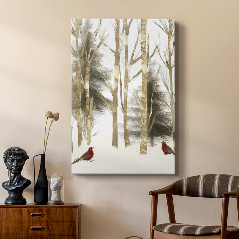 Art de Noël des Fêtes de Noël - galerie sur mesure Cavas, H 48 po x l 32 po