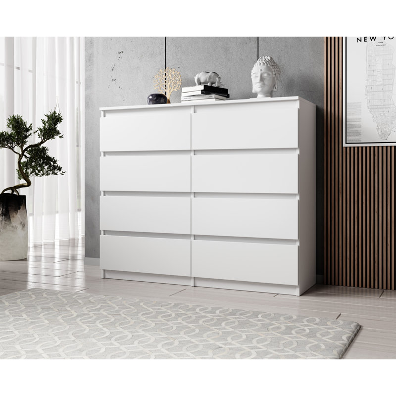 Posey chest of drawers, White