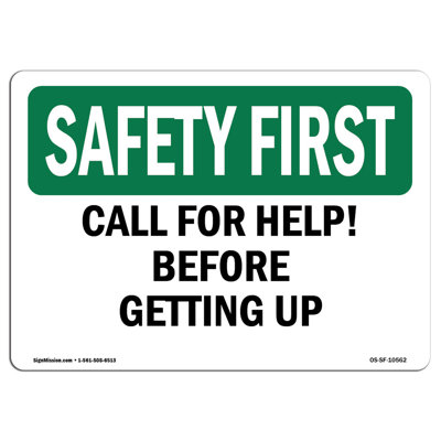«Safety First Sign»