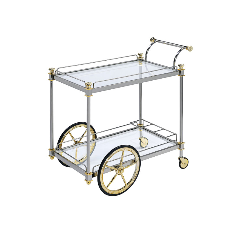 Chariot de cuisine 31 po Raeneisha, Argent