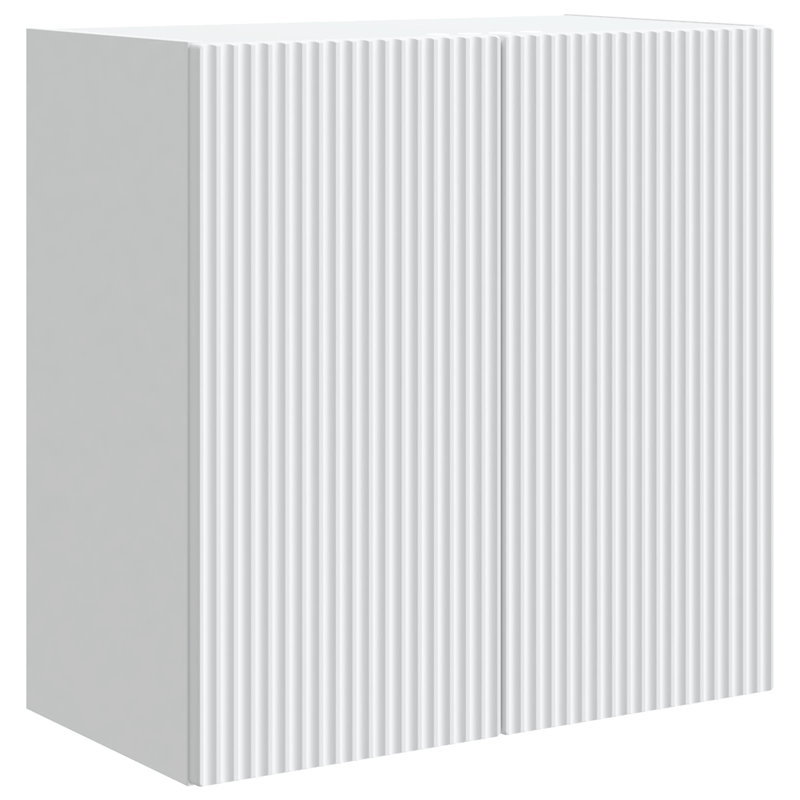 Engineered Wood Rectangle Accent Cabinet, 60 cm H x 59 cm L x 31 cm D