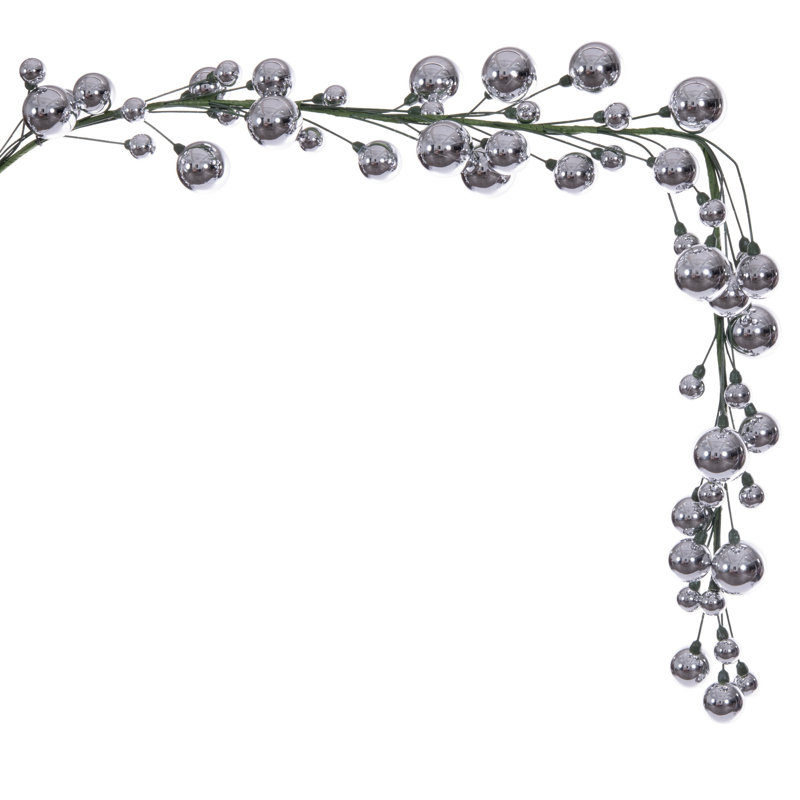 Guirlande Vickerman 6 pi., Argent argent
