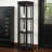 Black Solid  Wood Display Cases-121251113
