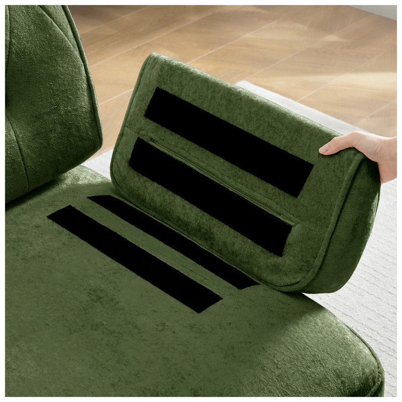 Canapé modulaire Chesterfield l 38,39 po x P 33,86 po x H 34,25 po