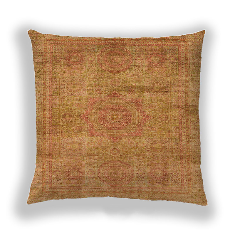Coussin Abstract 1640, Microsuède