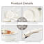 19 - Piece Non-Stick Aluminum Cookware Set
