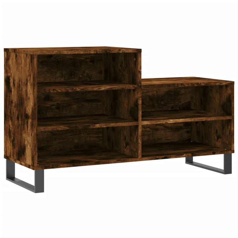 Blanchett 10 Pair Shoe Storage Bench, Brown