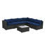 Ensemble modulaire d'extérieur avec coussins de 0 po de largeur Grafing-1371850294
