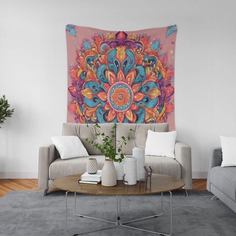 Tapisserie murale, H 88 po x l 104 po