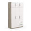 Nikoll 6 Door Manufactured Wood Wardrobe-1401786624-1401786627