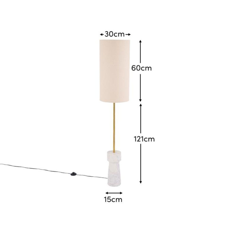 121cm Traditional Floor Lamp