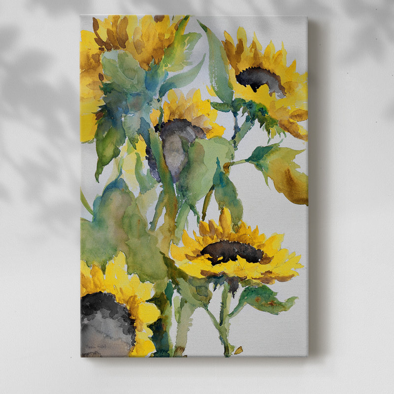 Sun Days I -Gallery Wraraped Cavas, H 48 po x l 32 po