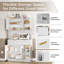 Armoire de rangement 71 po avec support à micro-ondes 71 po-105588598