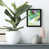 Black Framed Canvas