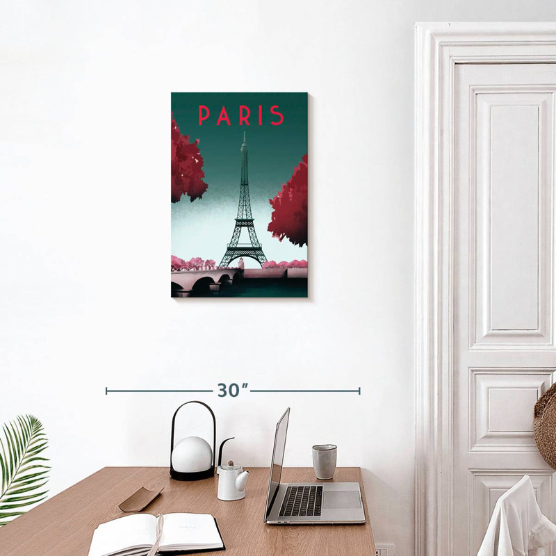 Nicci Visit Paris I, 24" H x 16" W