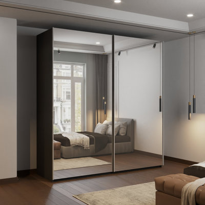 Dailon 2 Door Manufactured Wood Wardrobe