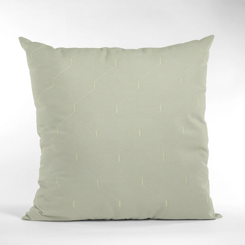 Plutus Kona Embroydery, Some Shine To This, Blanc, 24 po x 24 po