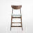 Wood Bar Stools Set Of 2 With Bent Back-826187055-826187052