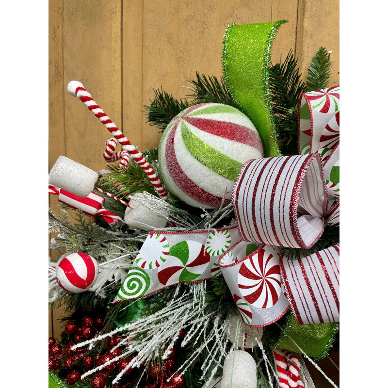 Ornement boule rayée The Holiday Aisle®