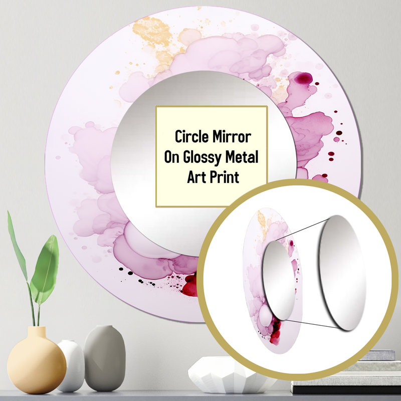 Bellevue Metal Round Mirror