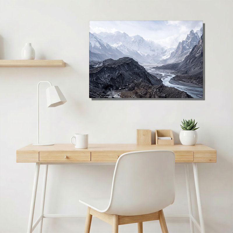 Art mural sur toile, "Cool cool", H 16 po x l 24 po